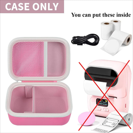 Case Compatible with Phomemo M110 Label Maker - Portable Mini Bluetooth Thermal Label Maker Carrying Storage Bag (Box Only)